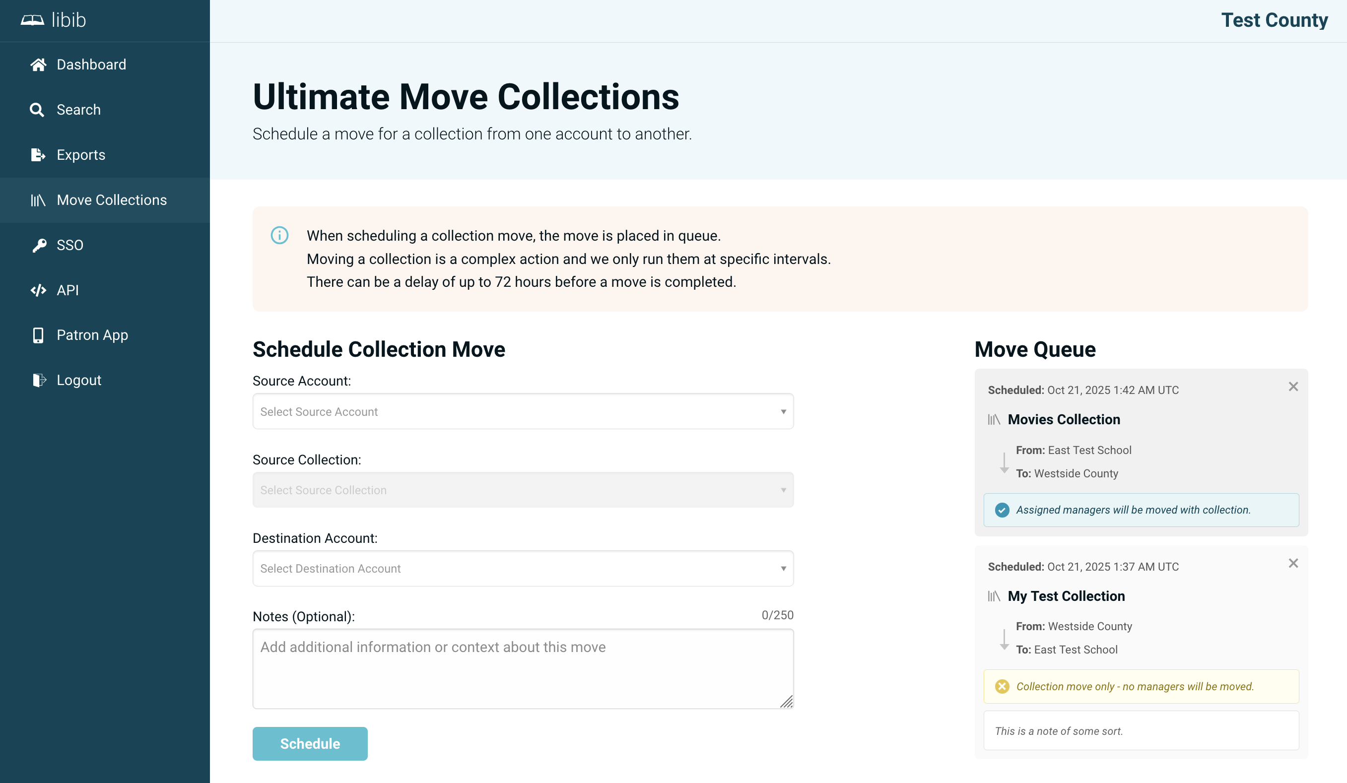 Move Collections
