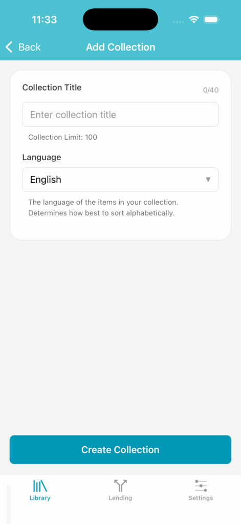 Add Collection